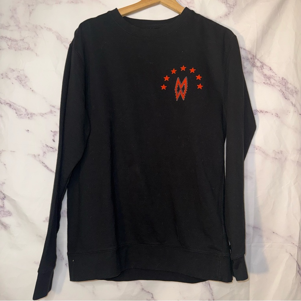 Morgan Wallen “One Night At A Time 2024 Tour” Black Crewneck Sweatshirt